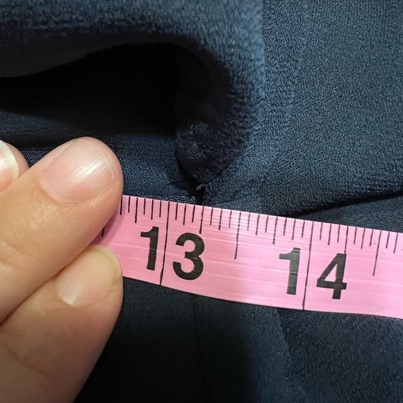 PrettyLittleThing Navy Blue Twist Front Short Rompers Sexy Club Wear Sz 6 - Picture 8 of 11